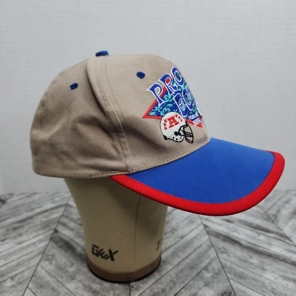 Vintage 1999 NFL Pro Bowl Hat AFC NFC Happy Shirts‎ Hawaii NFL Adjustable Cap